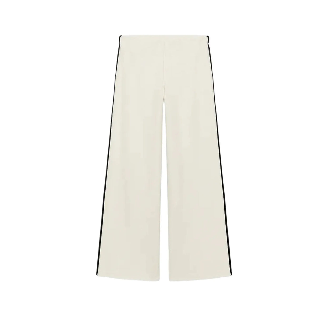 No-Sleeve round Neck Rope Knot Top Wide-Leg Straight Cut Pants Two-Piece Set Women's Fashion Autumn Collection