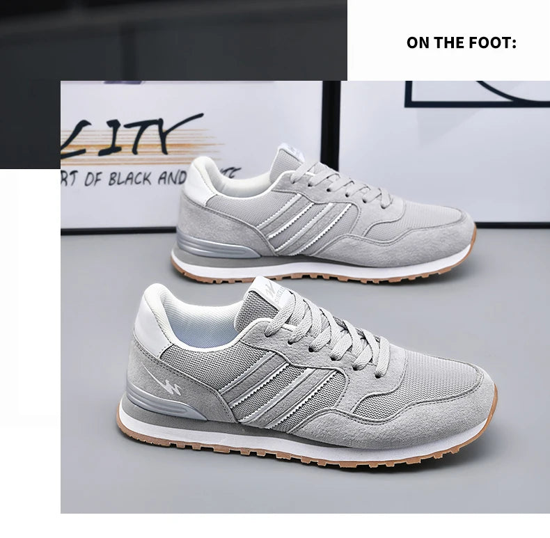 Double Star Men's Retro Running Shoes 2026 April May Breathable Mesh Casual Sneakers VintageClassicLightweightWalkingShoesforMen