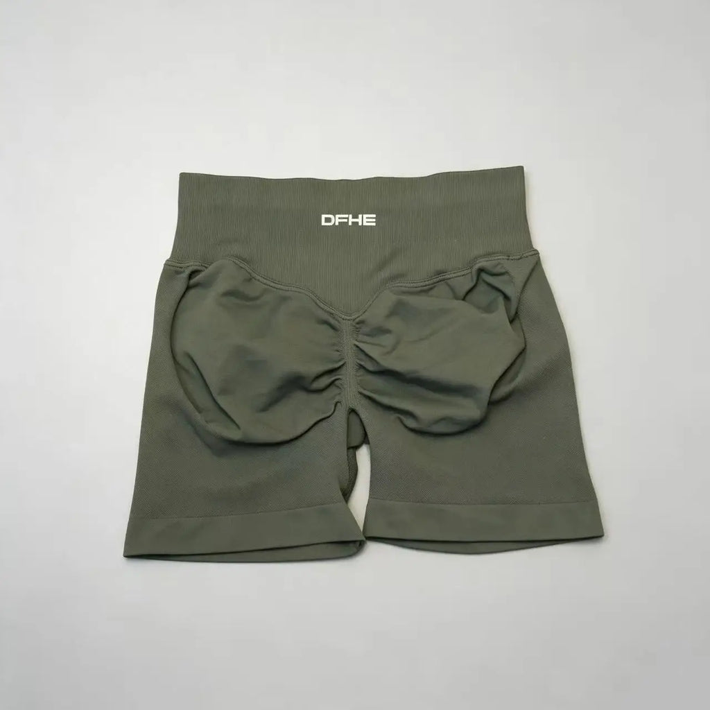 DFHE Camisole Fitness Shorts, High Waisted and Hip Lifting Yoga Shaping Shorts, Breathable Sports Running Fitness Shorts