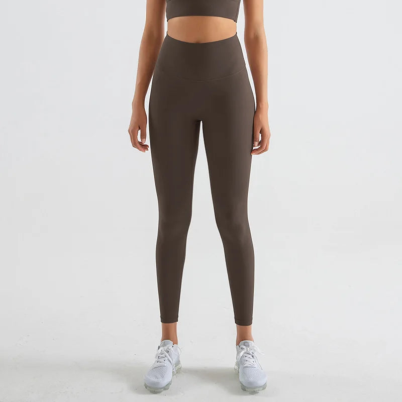 TRY TO BN Yoga Pants Leggings Women Naked Feeling High Waisted Workout Seamless Sports  Fitness GymLeggings Push Up Tights Women