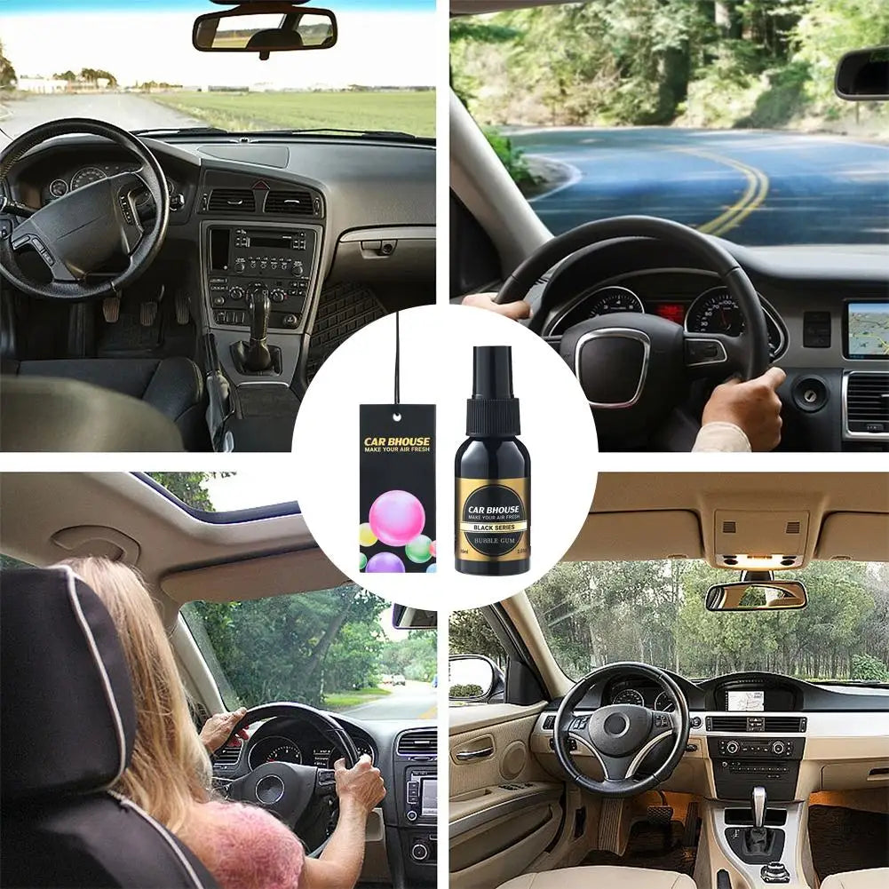 Car Air Freshener Hand Spray Perfume Long Time Air Freshener Home Furnishing Air Purification Deodorization Spray ﻿