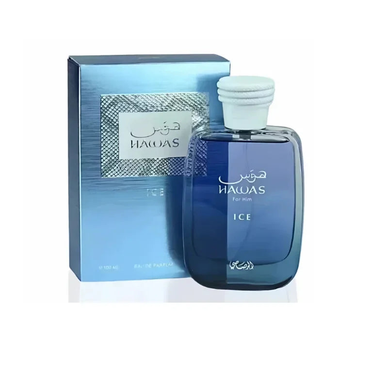 Rasasi Hawas for Him Men's Eau De Parfum – Middle Eastern Fragrance | Hawas Ice | Hawas Elixir Women's Perfume
