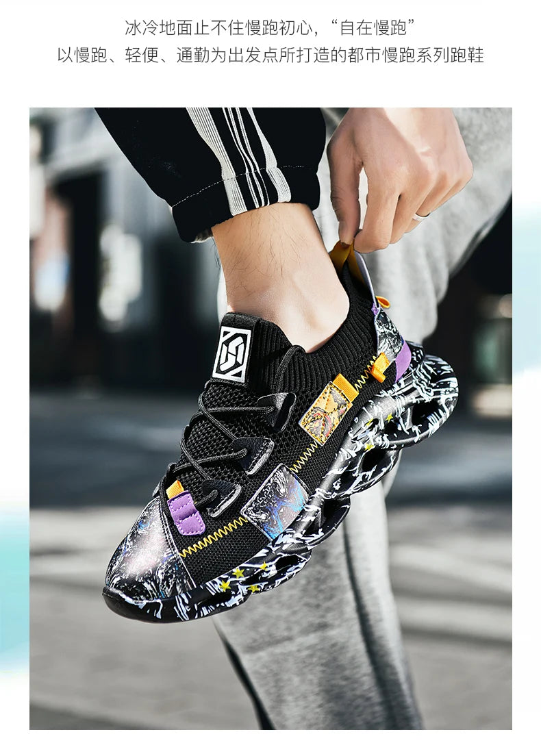 Men shoes Sneakers Male tenis Luxury shoes Mens casual Shoes Trainer Race Breathable Shoes fashion loafers running Shoes for men
