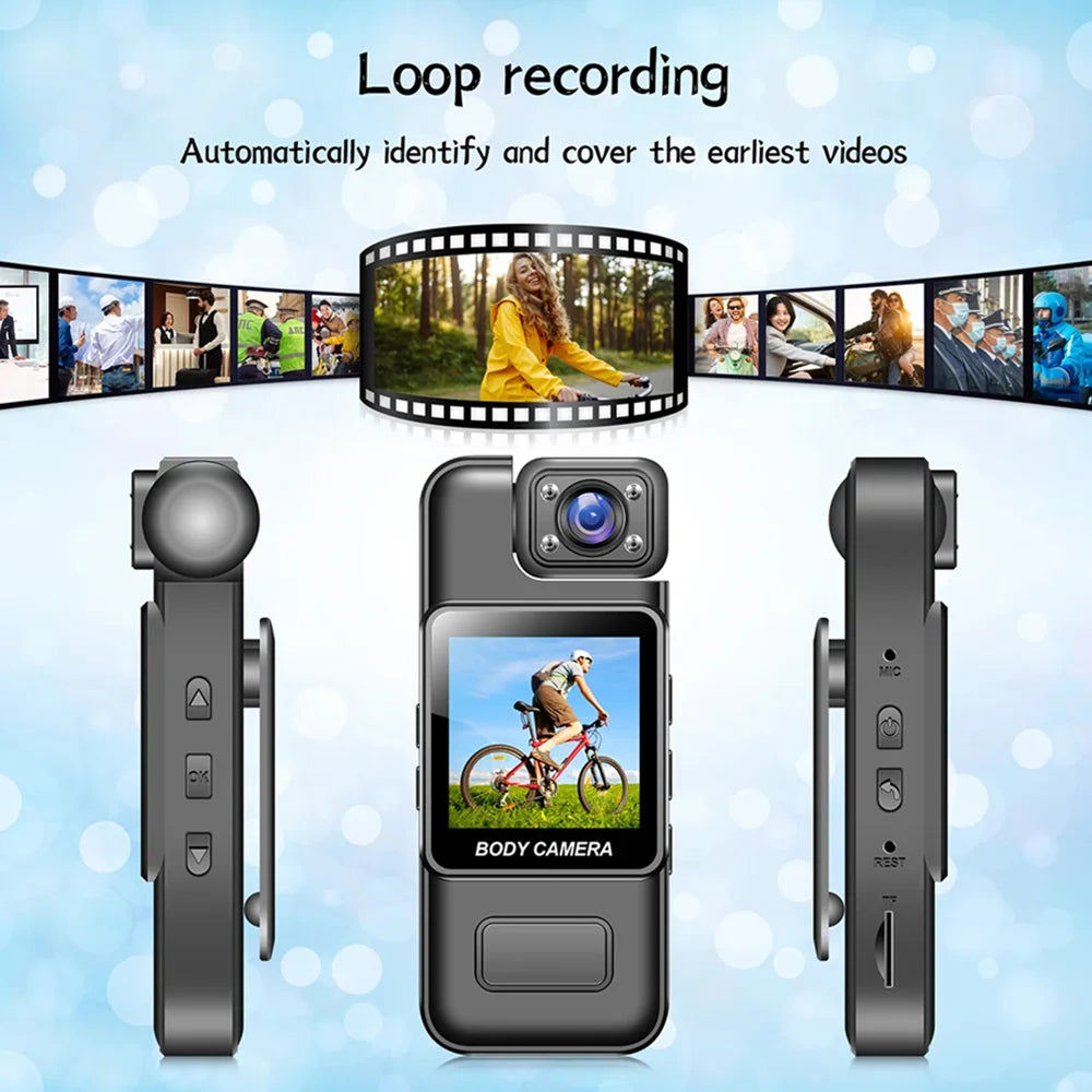 Mini Camera Ultra HD 4K WiFi Portable Digital Video Recorder Police BodyCam Infrared Night Vision Sports DV Riding Camcorder 카메라