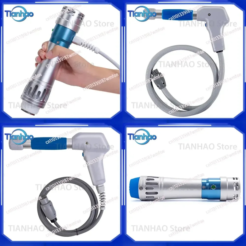 Shock Wave Physiotherapy Instrument for Shoulder and Neck Massage Device Handle Accessories