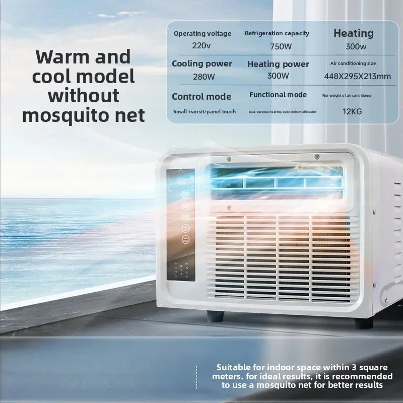Superior High-value Portable Mobile Air Conditioner Dual-mode All-in-one Machine Camping Tent Small Air Conditioner