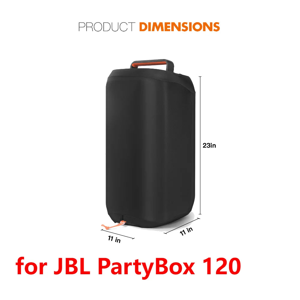 Dust Cover Protective Case for JBL Partybox 710/720/1000/120/320/310/520/Ultimates Speaker Elastic Band Speaker Case Slip Sleeve