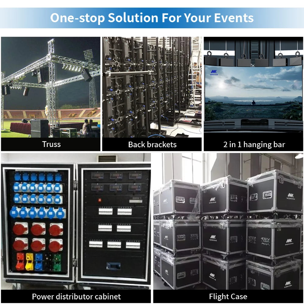 High Resolution Full Color Front Service Led Display Screens Meeting Room Led Display Screen Rental Led Display Screen