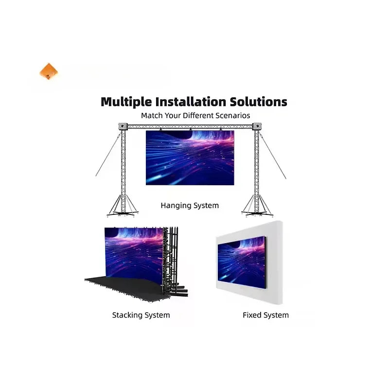 P2.6 P3.9 Stage Events Led Display Screen led wall Panel 500*1000mm  Video Wall Rental led Display