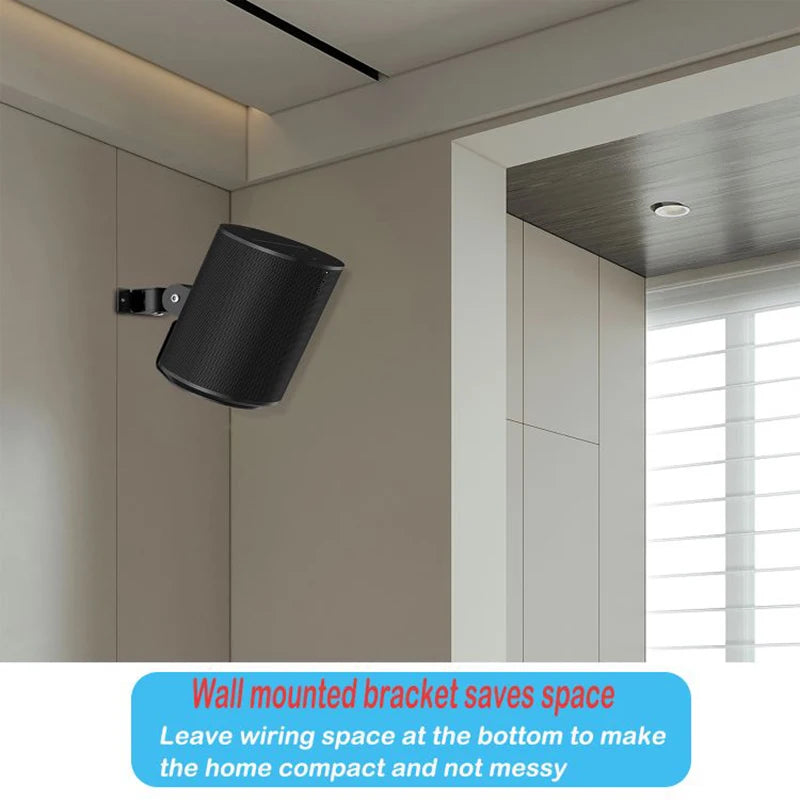 Suitable For Sonos Era 100smart audio wall mount bracket with adjustable angle speaker wall storage bracket speaker base bracket