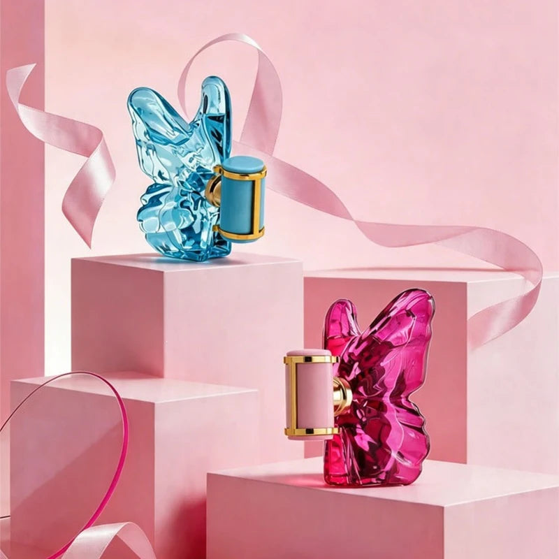 Creative Butterfly-shaped Perfume 35ml Citrus Vanilla Jasmine Luxury Eau De Toilette Women's Long-lasting Charming Fragrance