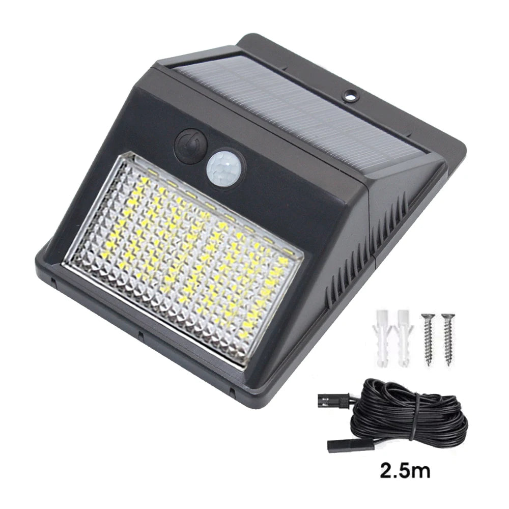28 LED Solar Wall Lamp 3Modes Separable Night Light Outdoor Wateproof Motion Sensor Light for Home Garden Street Yard Decoration