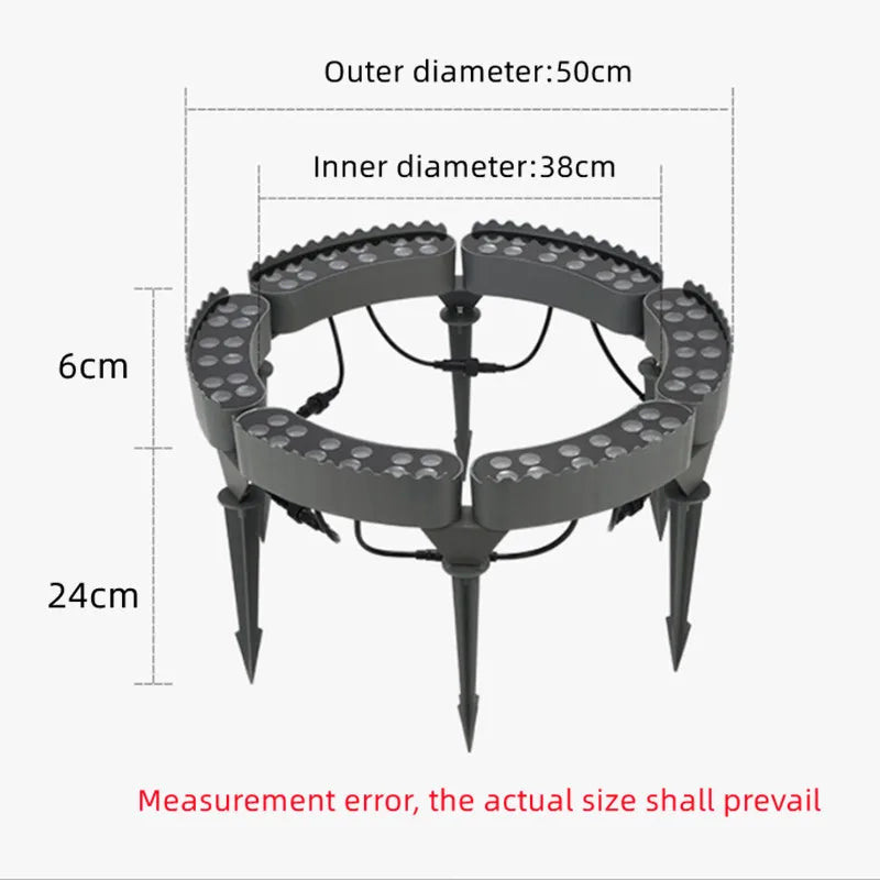 1PCS 12W LED Landscape Tree Light Outdoor Spotlight AC220V DC24V High Power Gazebo Tree Column Garden Illumination