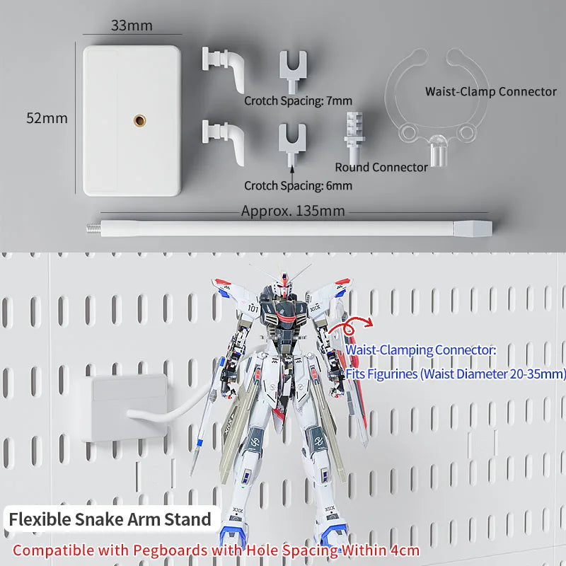 Study Room Pegboard with Shelves Tool Free Wall Grid Scratch Proof Easy to Install for Computer Desk Accessories