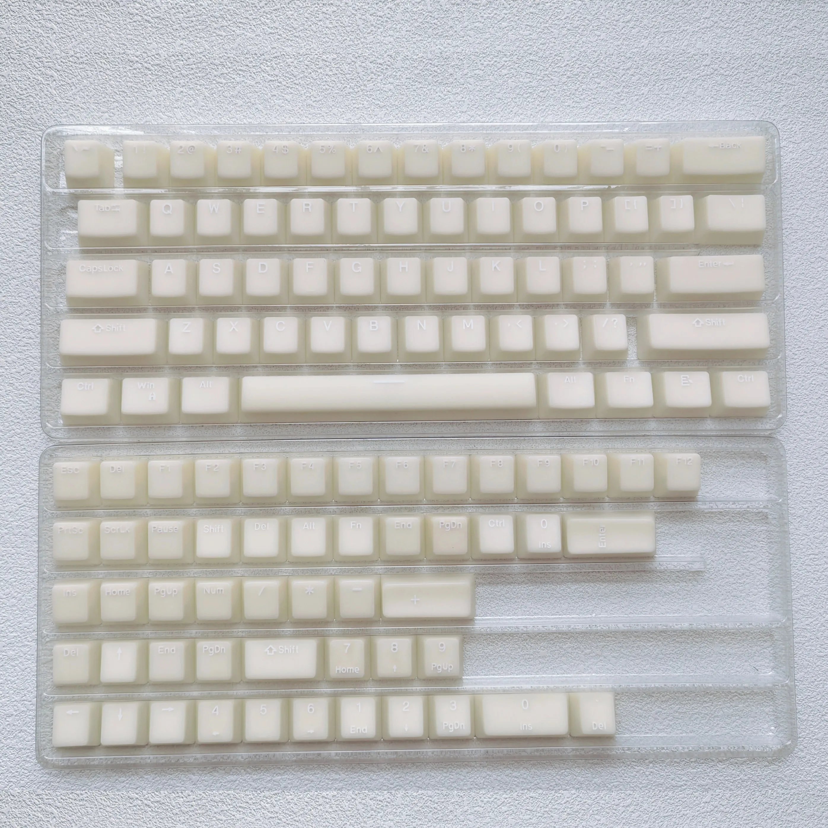 114 Keys Emerald Green Semi Transparent Keycaps Double Shot ABS Keycaps Cherry Profile for Gateron MX Switches Gamer Keyboard