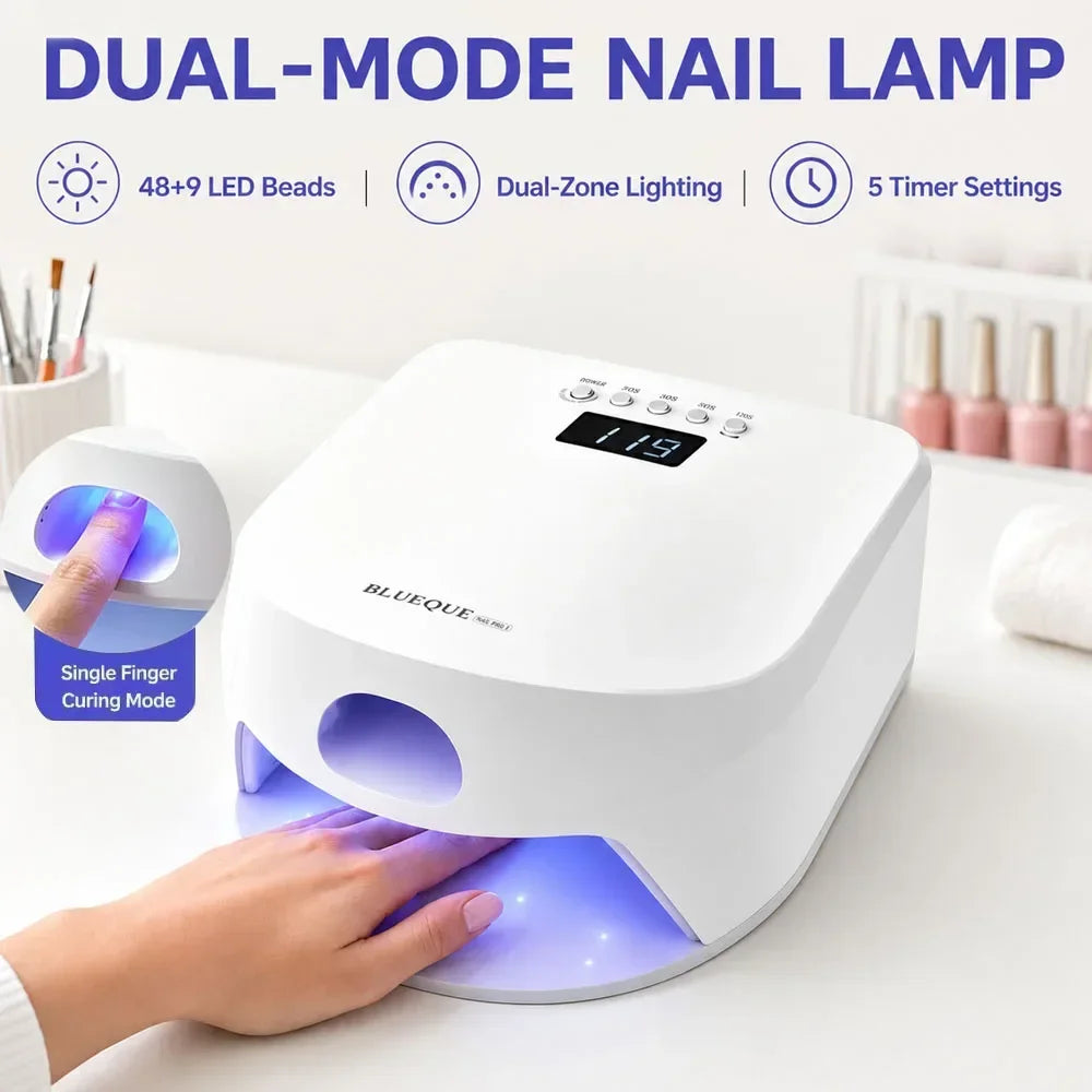 57LEDS UV Light For Gel Nails Smart Automatic Sensing Nail Dryer Fast Cure All Gel Polish Professional Manicure Pedicure Tools