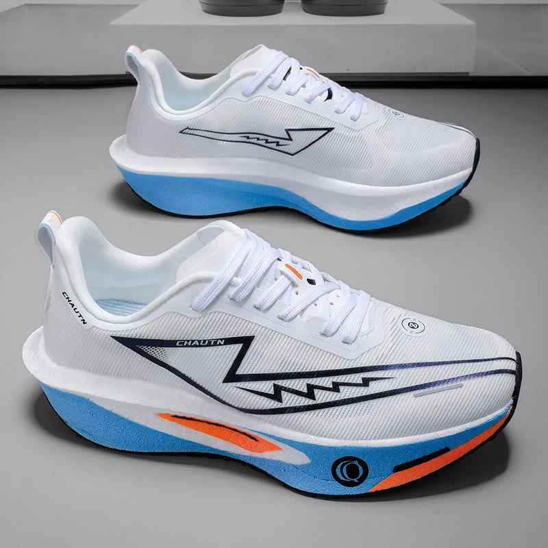 Running Shoes Carbon Plate Marathon Speciality Men Sports Breathable Lightweight Women's Comfortable Chunta Leisure Sneakers