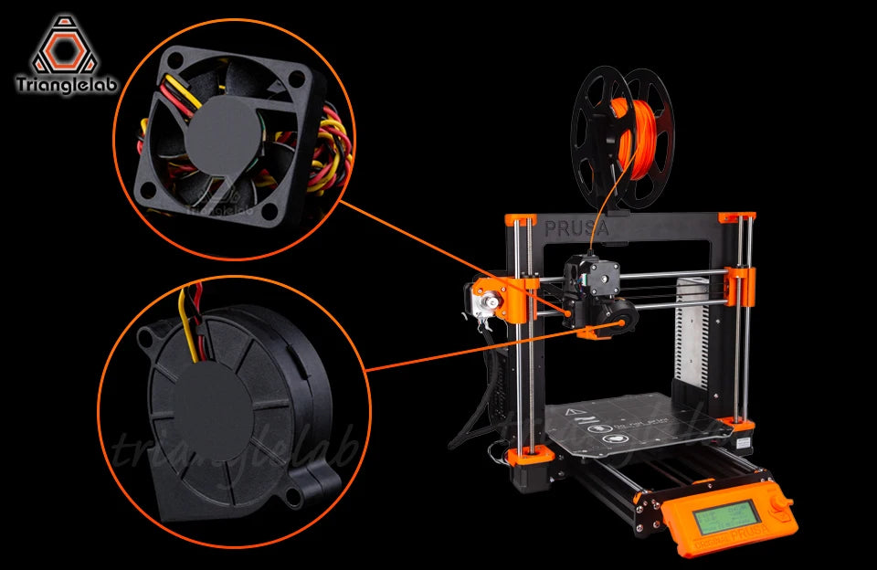 Trianglelab® 3 Wires DC Fans Sets For Prusa I3 MK3 MK3S MK2/2.5 3D Printer