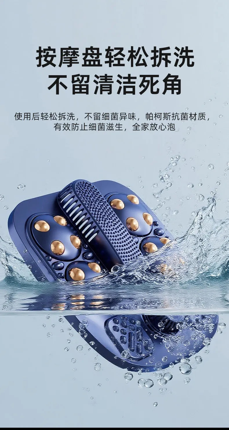 Heated foot bath tub with constant temperature, household electric massage foot bath basin, tall and deep.