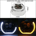 SANVI 2PCS S13 60W 6000K Dual Hyperboloid Bi LED Projector Lens 3R G5 H4 h7 9005 9006 Auto Projector Lens LHD Headlight