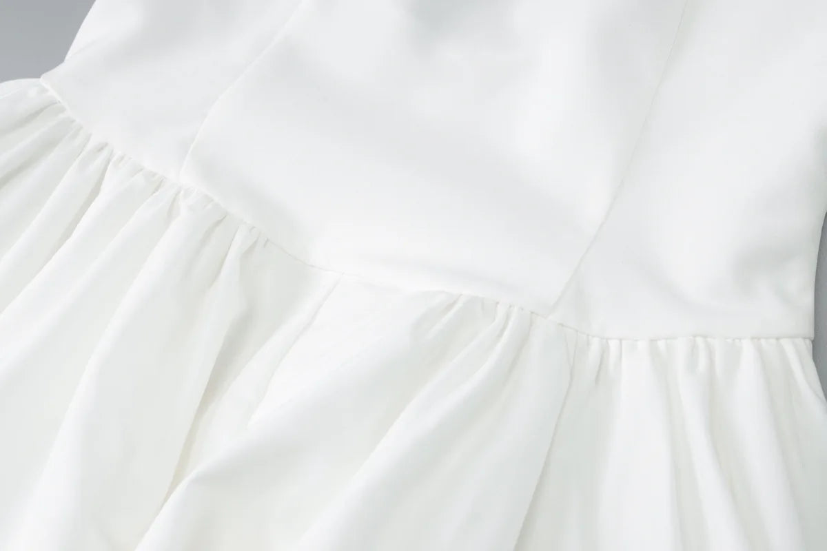 Elegant Socialite Solid Color Sleeveless Long Dresses Simple All-match Backless Temperament A-line Dress Fashion Commuting Style