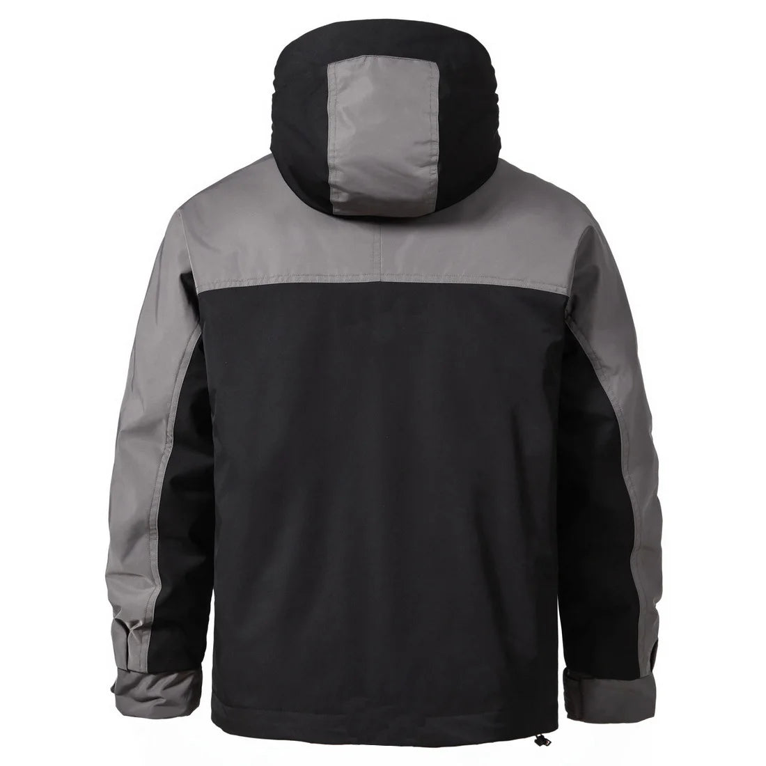 Men's Hooded Jacket - New Style, American-style Functional Double-zip Design - Trendy and Stylish Casual Fleece Coat for Men