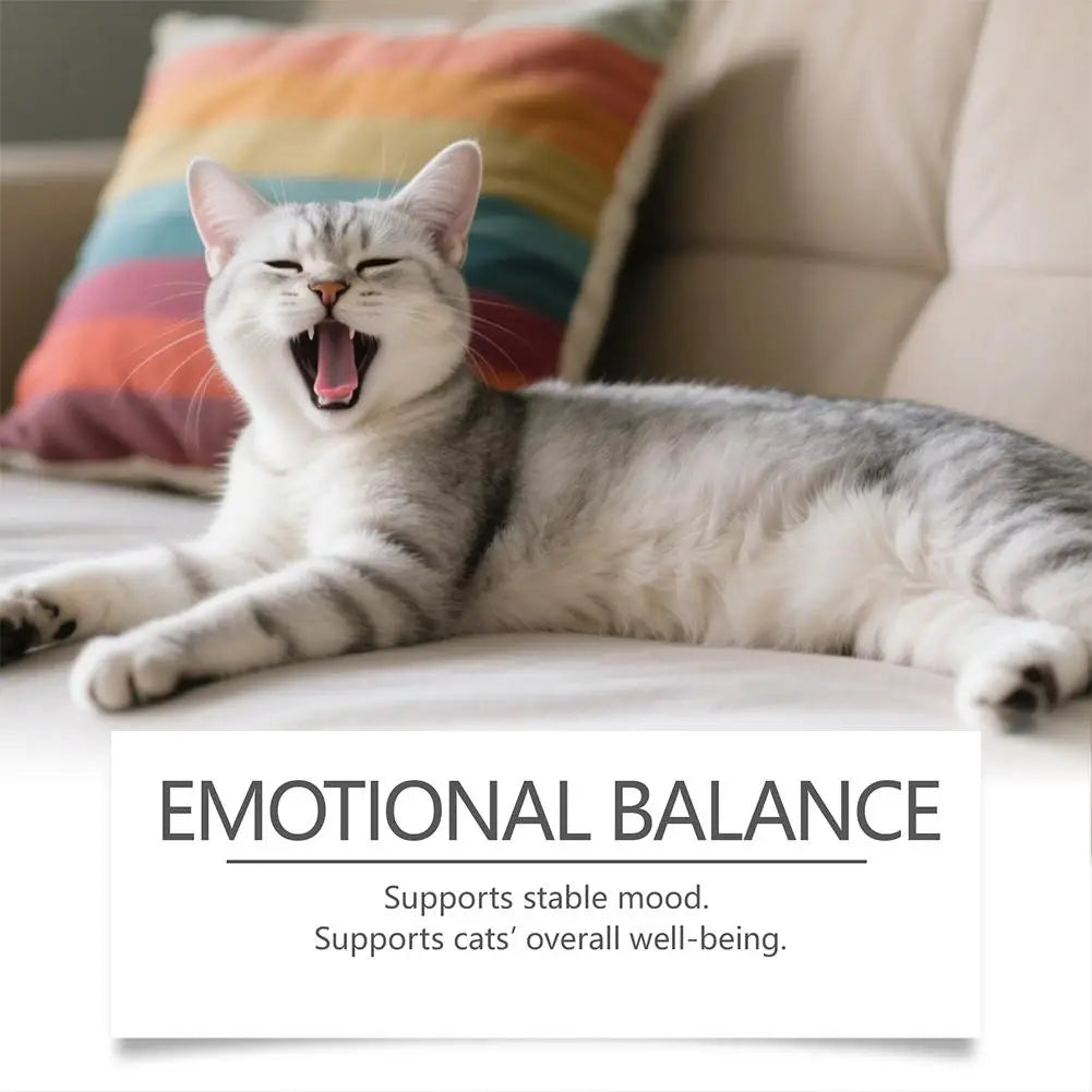 Pheromone Diffuser for Cats Pet Emotional Soothing Device Electric Plug-In Relieve Anxiety Reduce Scratching Calming Spray