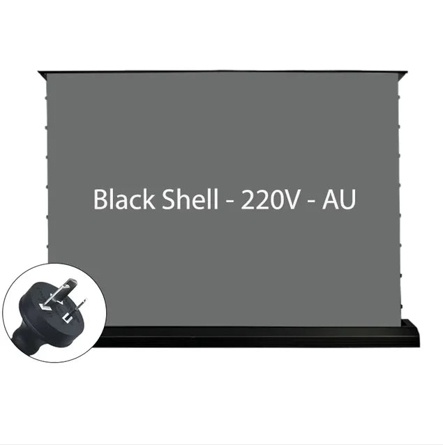 16:9 Electric Floor Rising CLR Projector Screen 92 Inch ALR Ambient Light Rejecting Motorized Pull Up for UST Laser TV 3D 4K 8K
