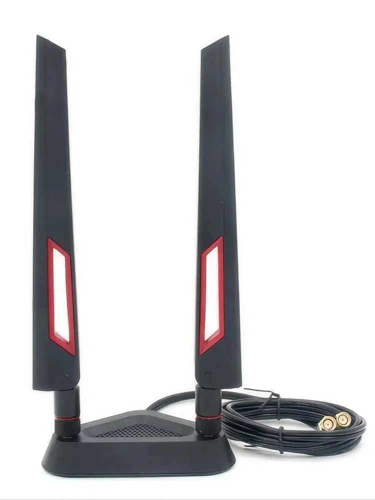 Dual Frequency Wireless WiFi Router, 5G, Network Card, Magnetic Base, RP-SMA Antenna, Extension Cable