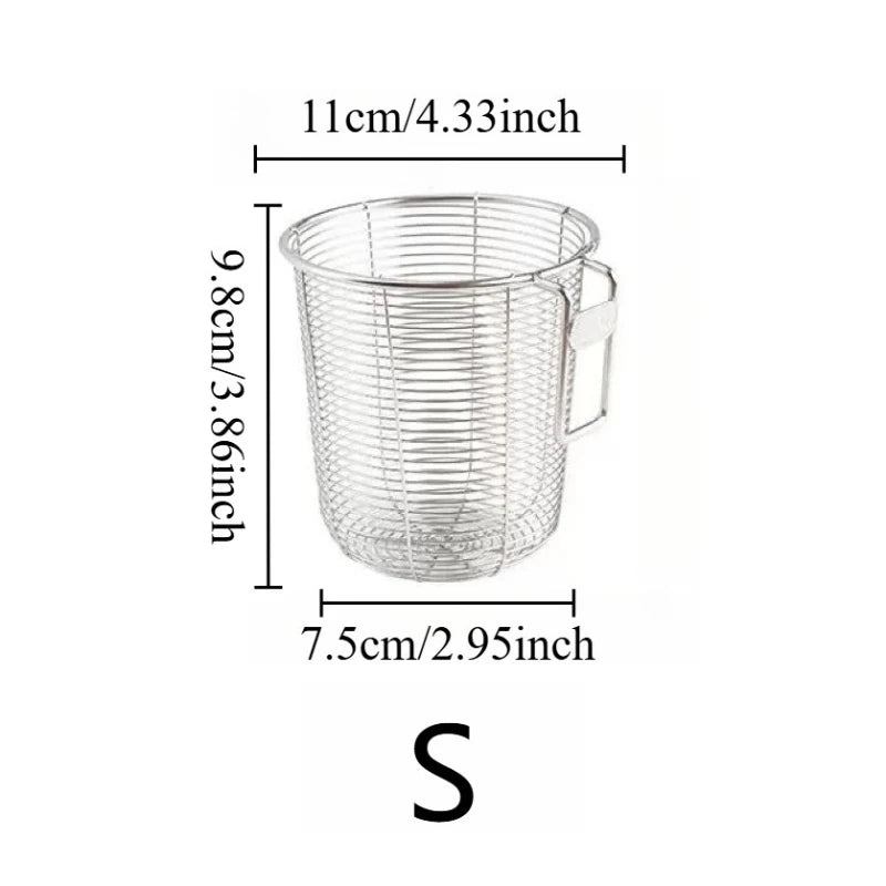 Kitchen Chopstick Holder Organizer Hanging Wall Stainless Steel Tableware Drainer Fork Spoon Chopsticks Dishwasher Basket