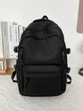 Fashionable and Casual Lightweight Nylon Backpack Large Capacity Multi Compartment Student Bag Travel Bag Suitable for Daily Use