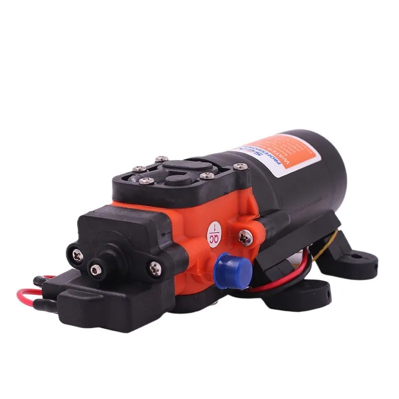 12V 24V DC Diaphragm Water Pump Self Priming Automatic Pressure Pump RV Caravan Boat Yacht Marine Battery Powered Water Transfer