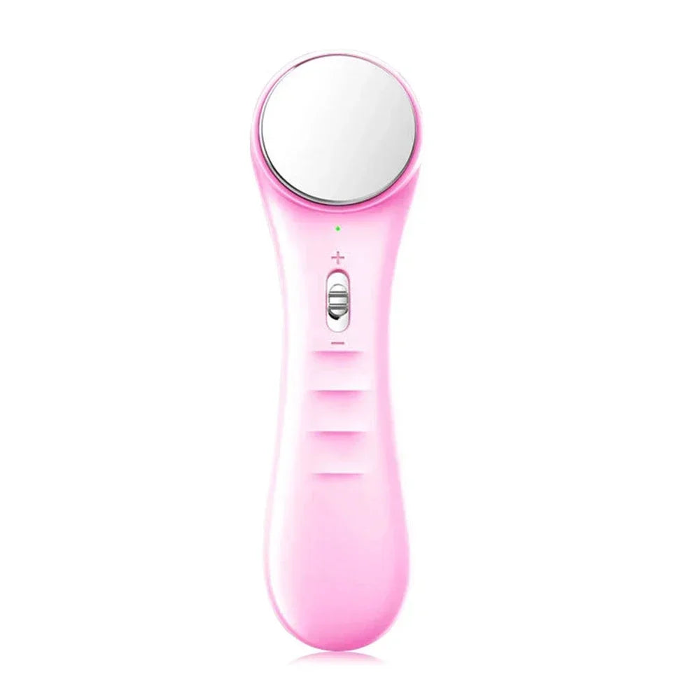Electric Facial Beauty Device Ultrasonic Ionic Face Cleaner Anti-aging Machine High Frequency Wrinkle Removal Skin Lift Massager