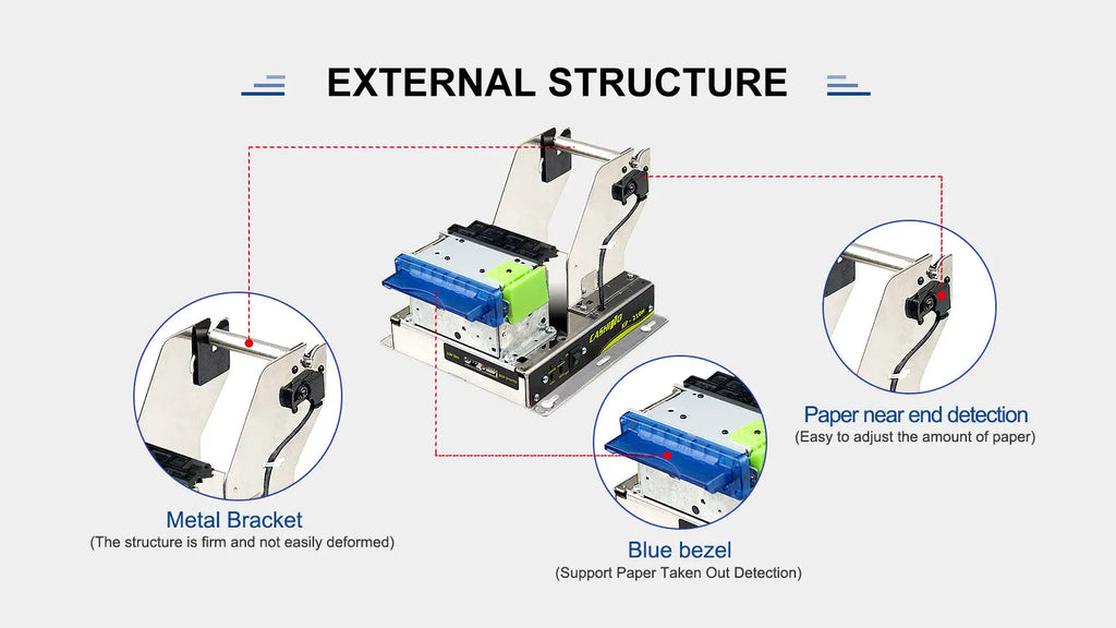 KP-210H 58mm Kiosk Thermal Printer for Queue Machine