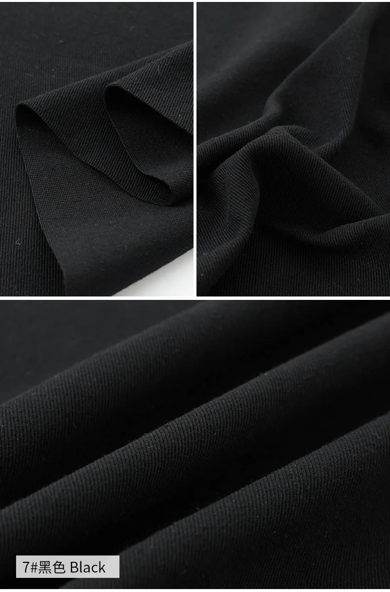 150x50cm Cotton Denim Fabric Solid Color Thick Twill Jeans Material Sewing Pants Windbreaker Jacket Sofa Handmade Cloth Fabric