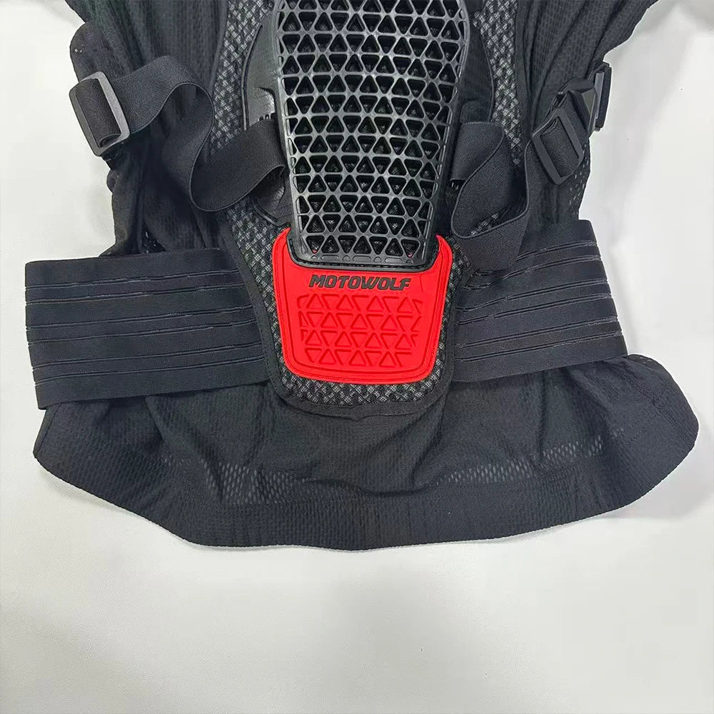 Motorcycle Jacket Body Armor for Motorbike Protection Breathable Abrasion-Resistant Impact Gear Moto Turtle Riding Jacket Pants