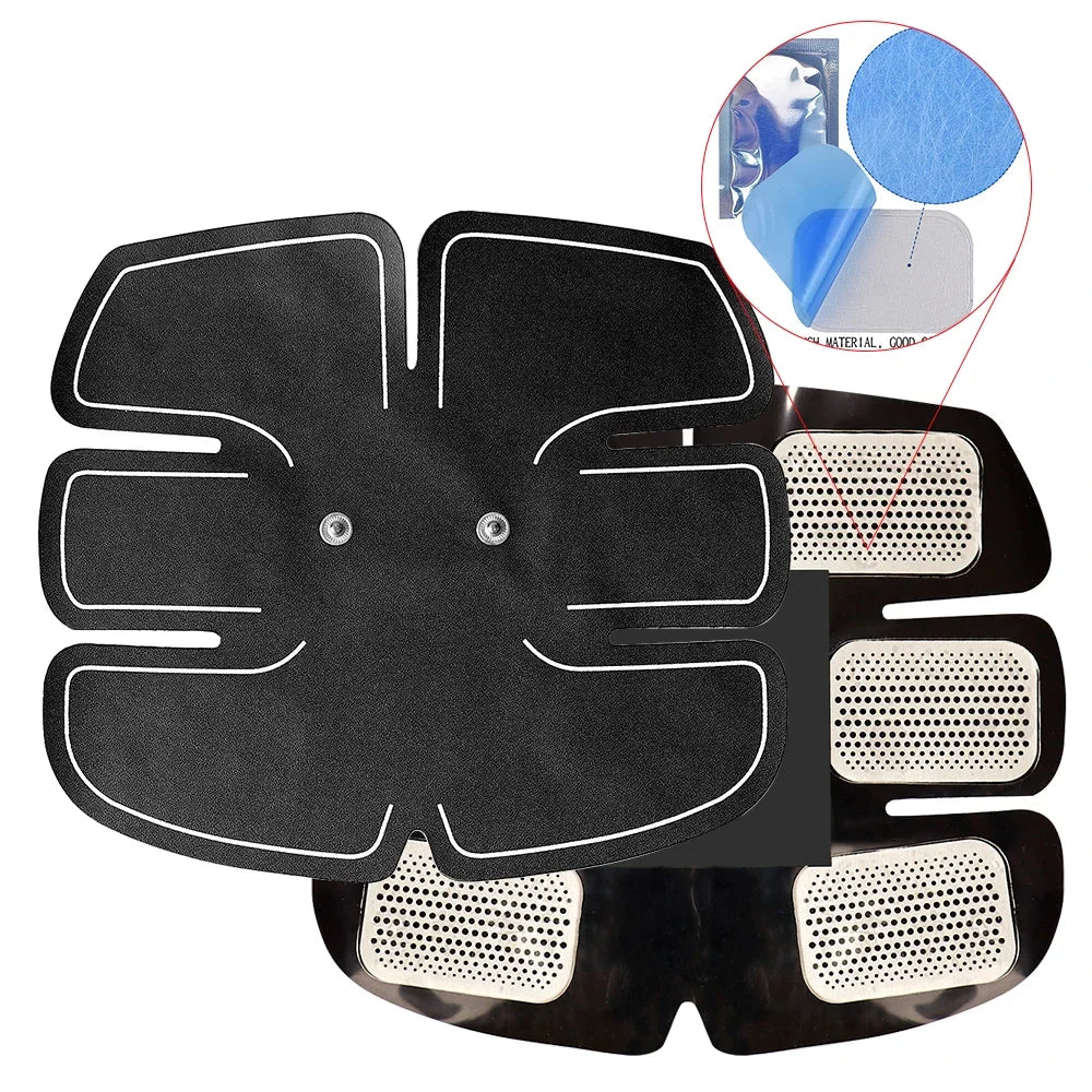 Smart Wireless EMS Muscle Stimulator USB Charged 19 Intensity Levels Abdomen Arm Leg Muscle Training Slimming Fitness Massager