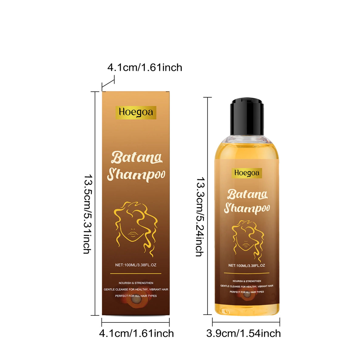 Batana Oil Shampoo Soothing Scalp Repair Damaged Brittle Hair Oil Control Nourishing Strengthing Hair Root Hair Growth Shampoo