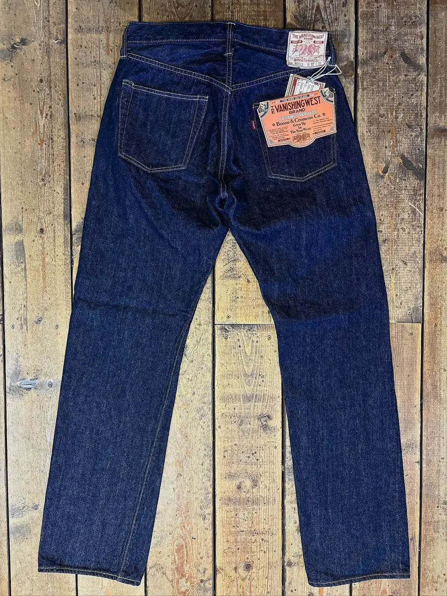 FREEWHEELERS 601XX 1951, five bags of 14oz indigo vintage jeans