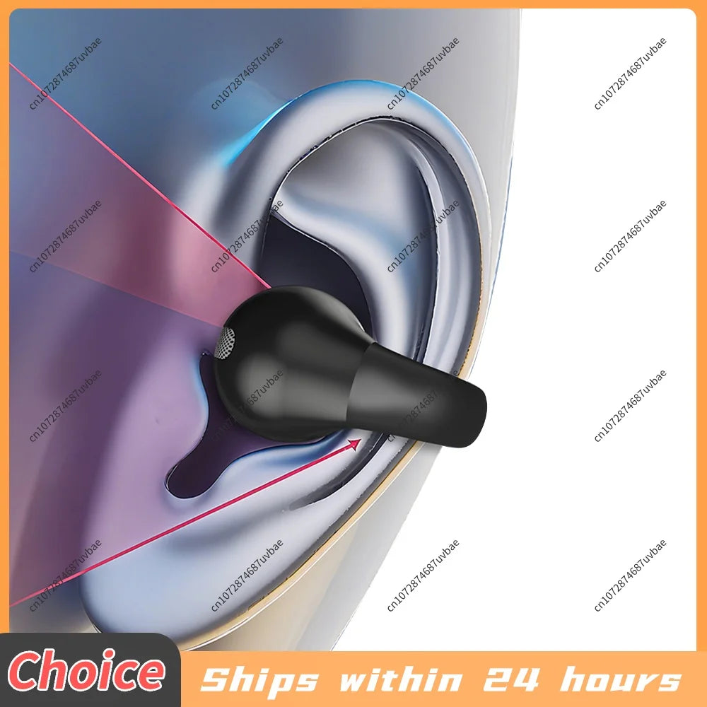 Bluetooth 5.4 Earphone Ear Clip Headphones Multi-Purpose BT Sports Headphones Waterproof Sports Stereo Earbuds Earring Ear Hook