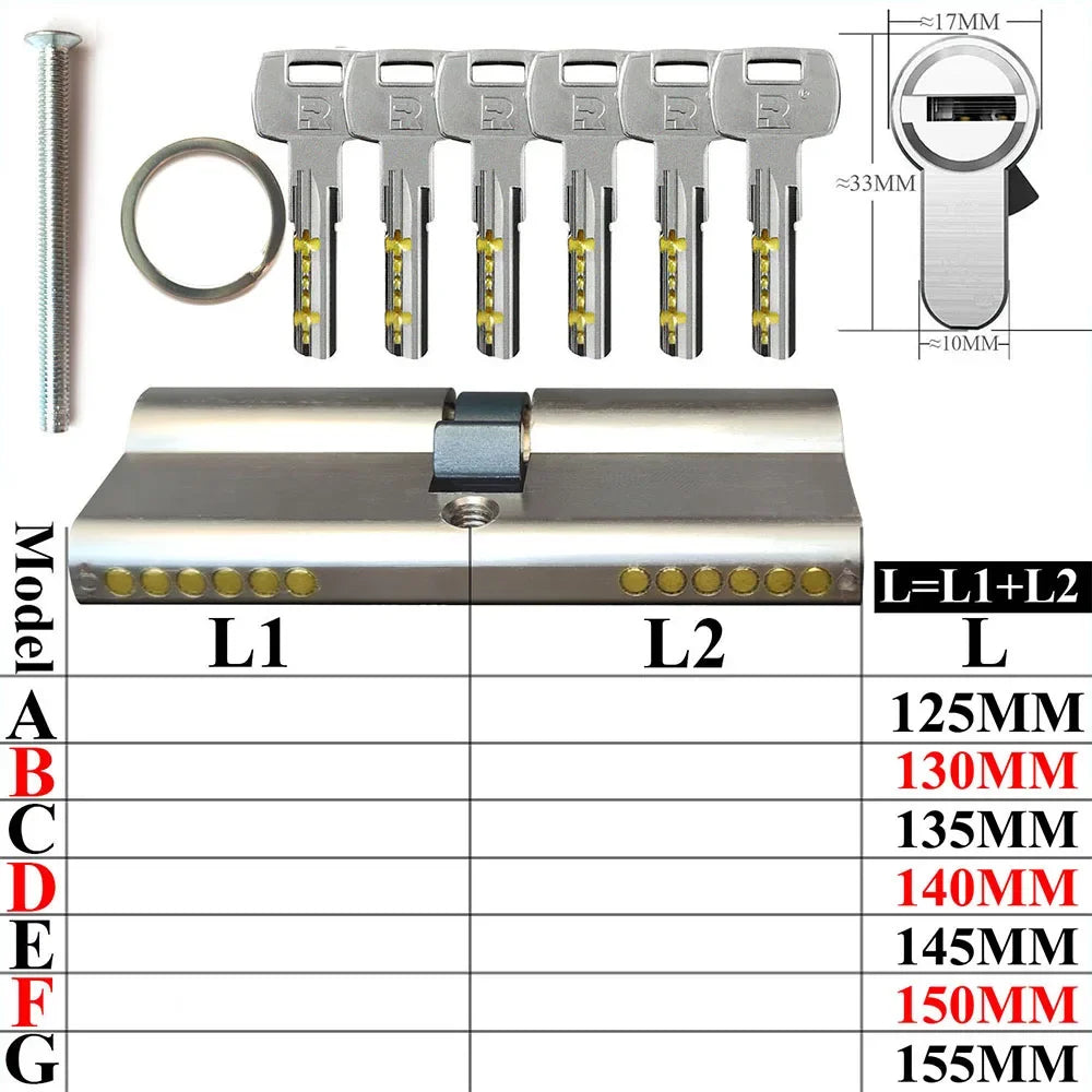 European standard high quality Cylinders， Lock cylinder ，Door cylinder ， Entry door lock Cylinders for locks ， Cylinder door