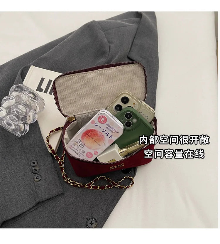 Crossbody Bag for Women, Top Handle Shoulder Pouch Purse Satchel Handbag, Flap Box Bag for Ladies