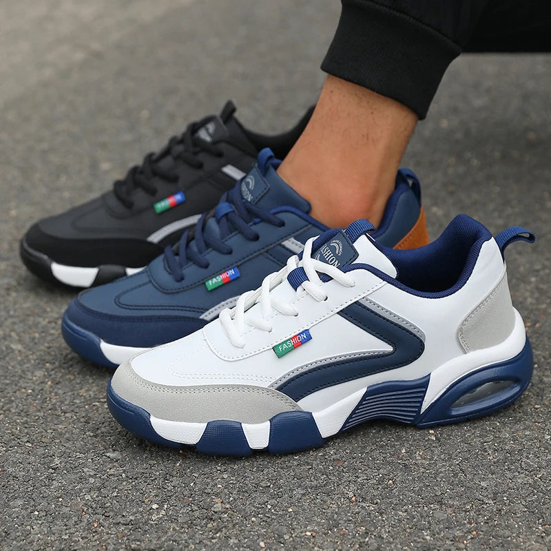 Men's Autumn Sports Business Shoe Style Designer Men's Shoe Casual Skateboard  fashion running shoes luxury 2025 flat shoes