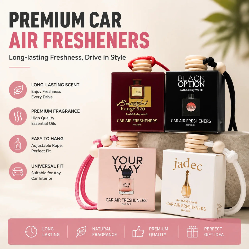 Perfume Car perfume, a car fragrance used for car interior accessories, a long-term car air freshener, keep charming and fresh