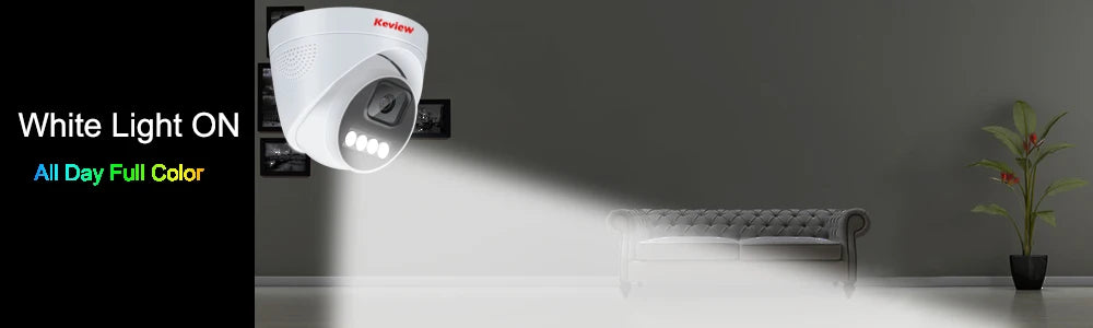 4K 8MP POE IP Camera Audio H.265 Onvif Wide Angle 2.8mm AI Color Night Vision Home CCTV Video Surveillance Security