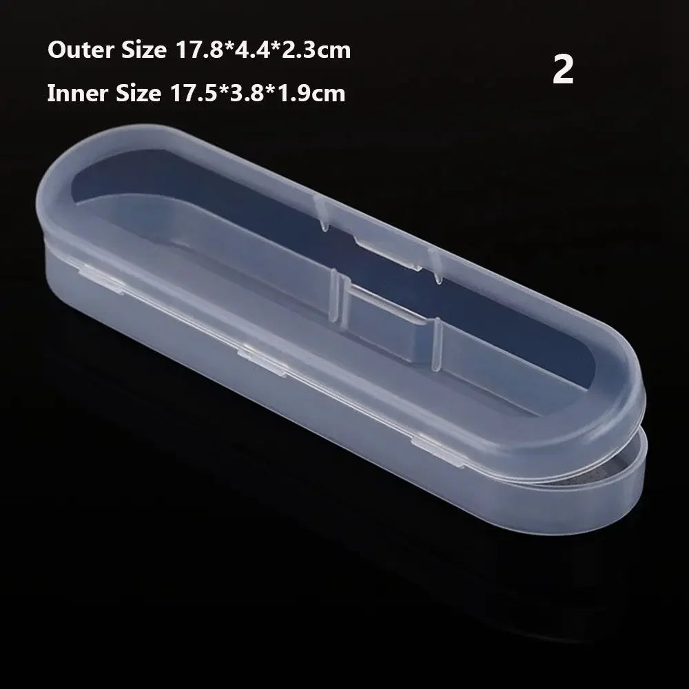 Mini Plastic Box Rectangular Translucent Packing Box Dustproof Durable Strong Jewelry Button Sundries Storage Case Container