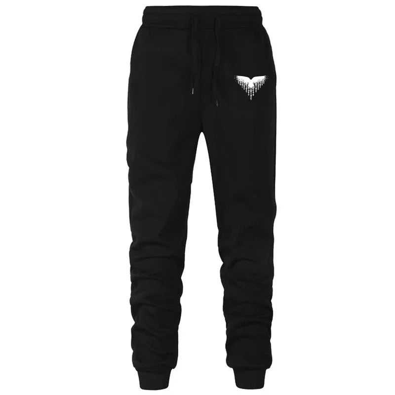 Mens Casual Riding Set 2025 Diagonal Zipper Hoodie with Joggers Urban Streetwear Tracksuit Autumn Winter