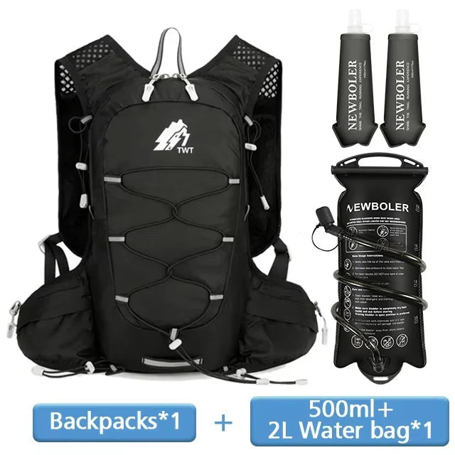 Outdoor Lightweight Backpack 20L Trail Running Backpack Cycling Bag Mountaineering Backpack Hiking Backpack Hydration Backpack