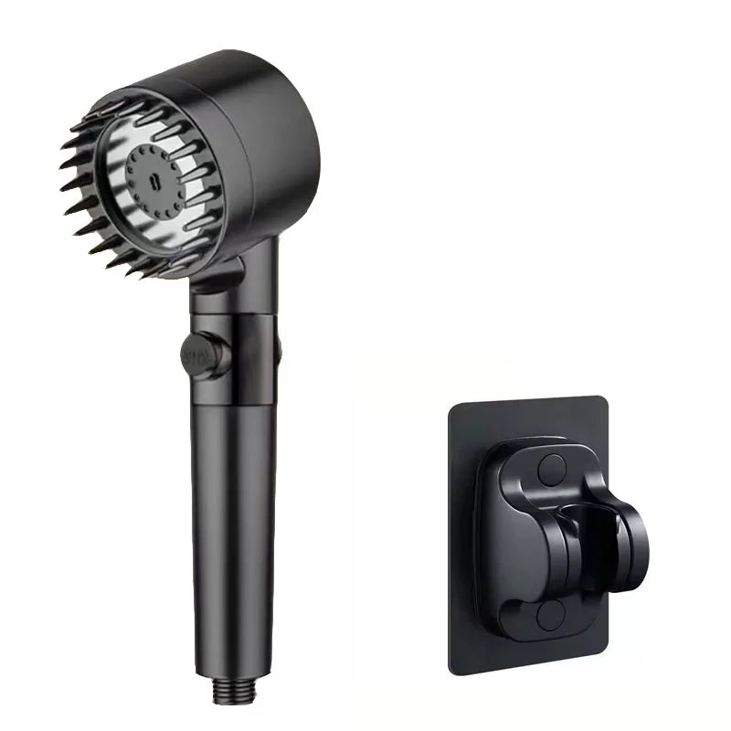 Shower for Bathroom Accessories Three Level Adjustment Showerhead Pressurization Head Massage Knobs Filter Set Showers Parts