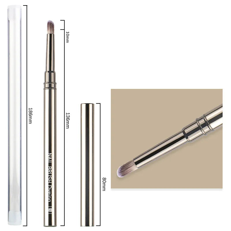 Nails Art Liner Brushes UV Gel Brush 6/9/12/15/18mm Nail Design Pen Elongated Lines Striping Painting Professional Manicure Tool